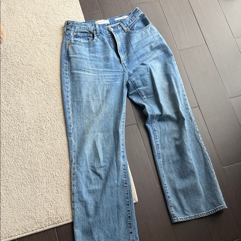 Denim forum high rise Farrah jeans